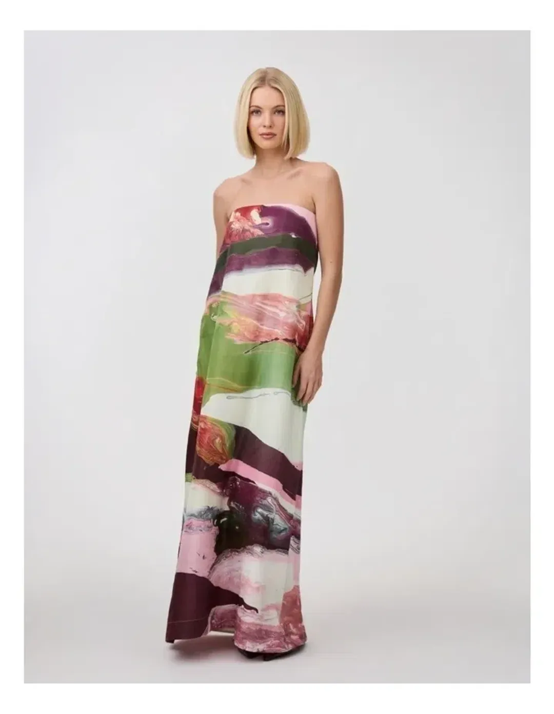 Aston Studio Lucie Dress in Retro Resin Size 8 for rent on The Volte - main image