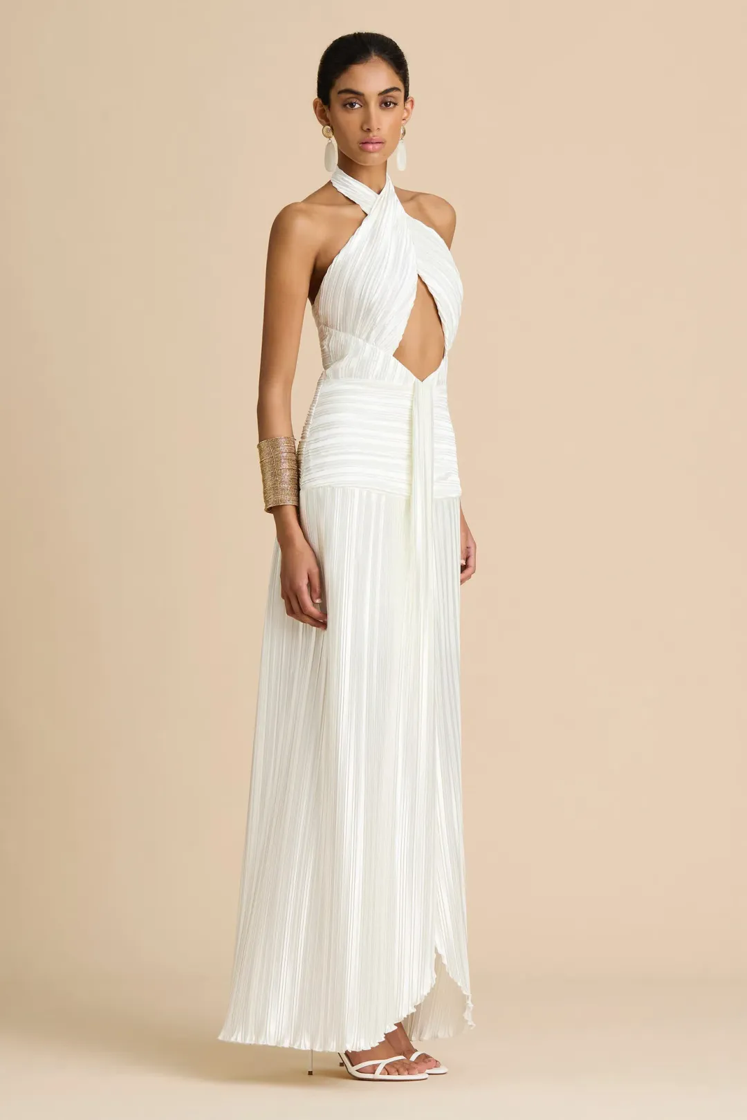 Sonya Moda Ariana Plisśe Dress Size S for rent on The Volte - main image