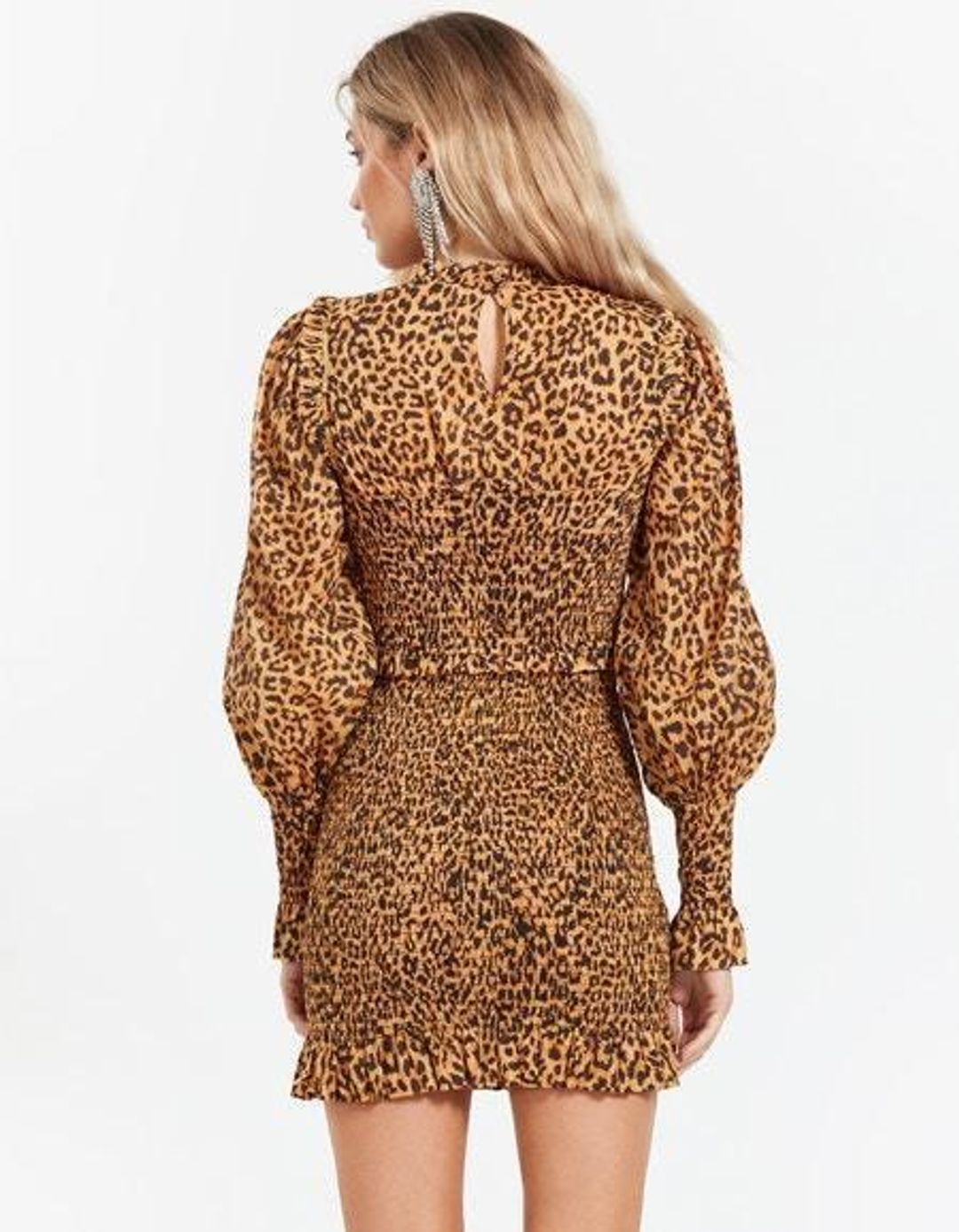 Bec & Bridge Lions Den Mini Dress Print Size AU 6 for rent on The Volte - main image