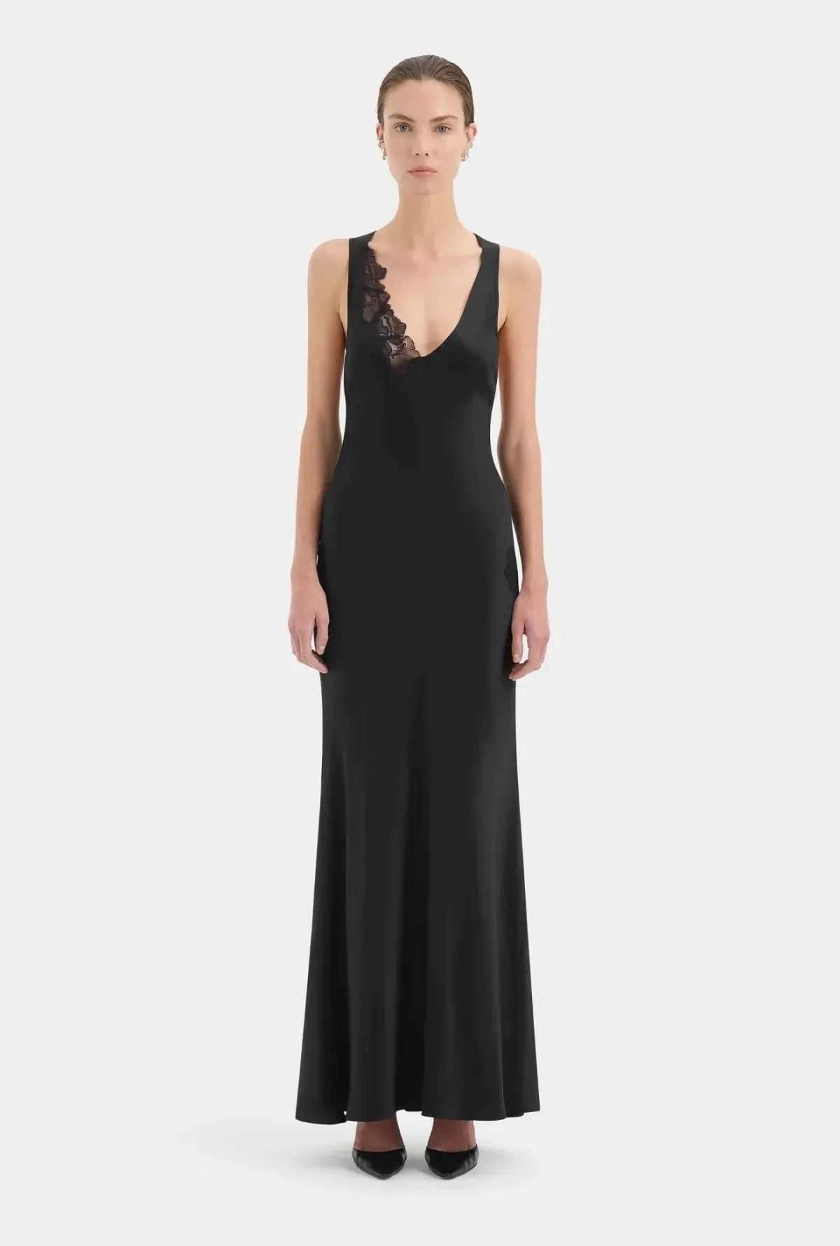 Sir Montparnasse Gown in Black for rent on The Volte - main image