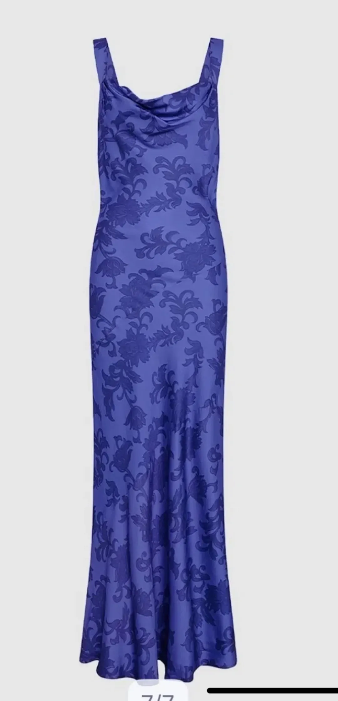 Kivari - Jaime Cowl Neck Maxi Dress- size 12 for rent on The Volte - main image