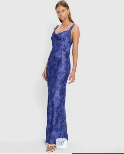 Kivari - Jaime Cowl Neck Maxi Dress- size 12 for rent on The Volte - image 1