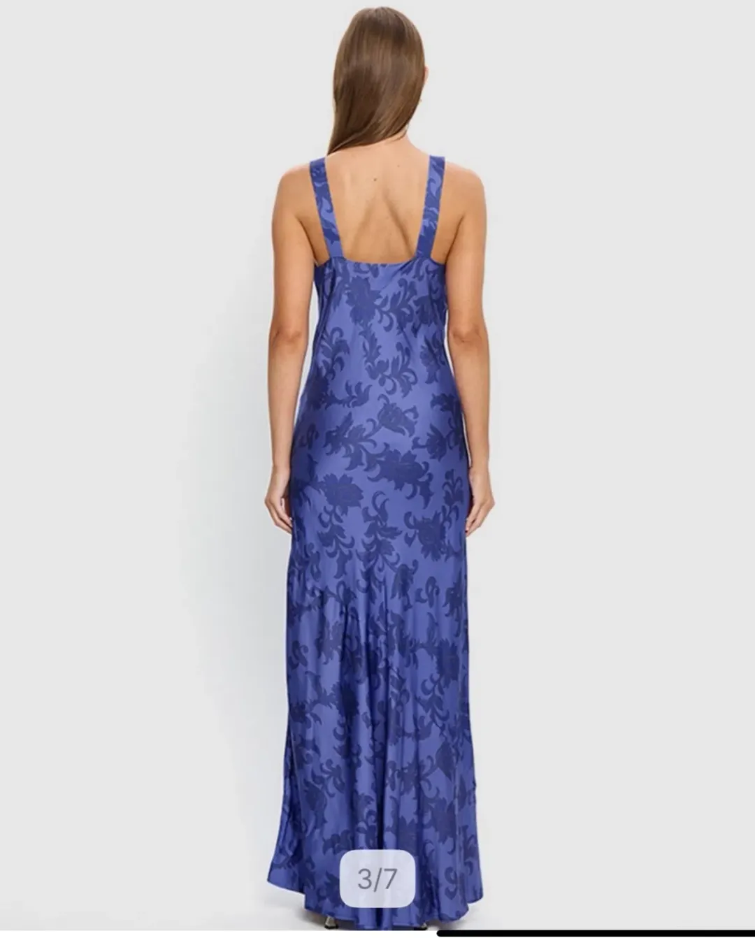 Kivari - Jaime Cowl Neck Maxi Dress- size 12 for rent on The Volte - main image