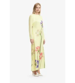 Leo Lin Cassandra Maxi Dress in Agapanthus Print Size 12 for rent on The Volte - image 3