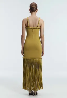Aje Ribiona Knit Midi Dress for rent on The Volte - image 2