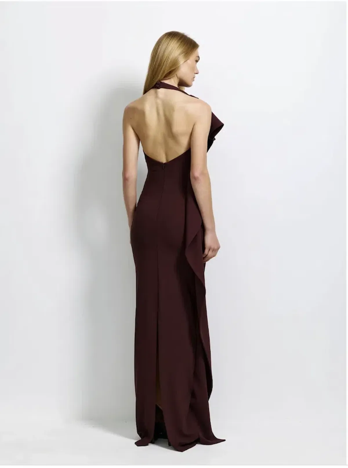 Effie Kats Alessia Gown - Chocolate Plum - Image 3