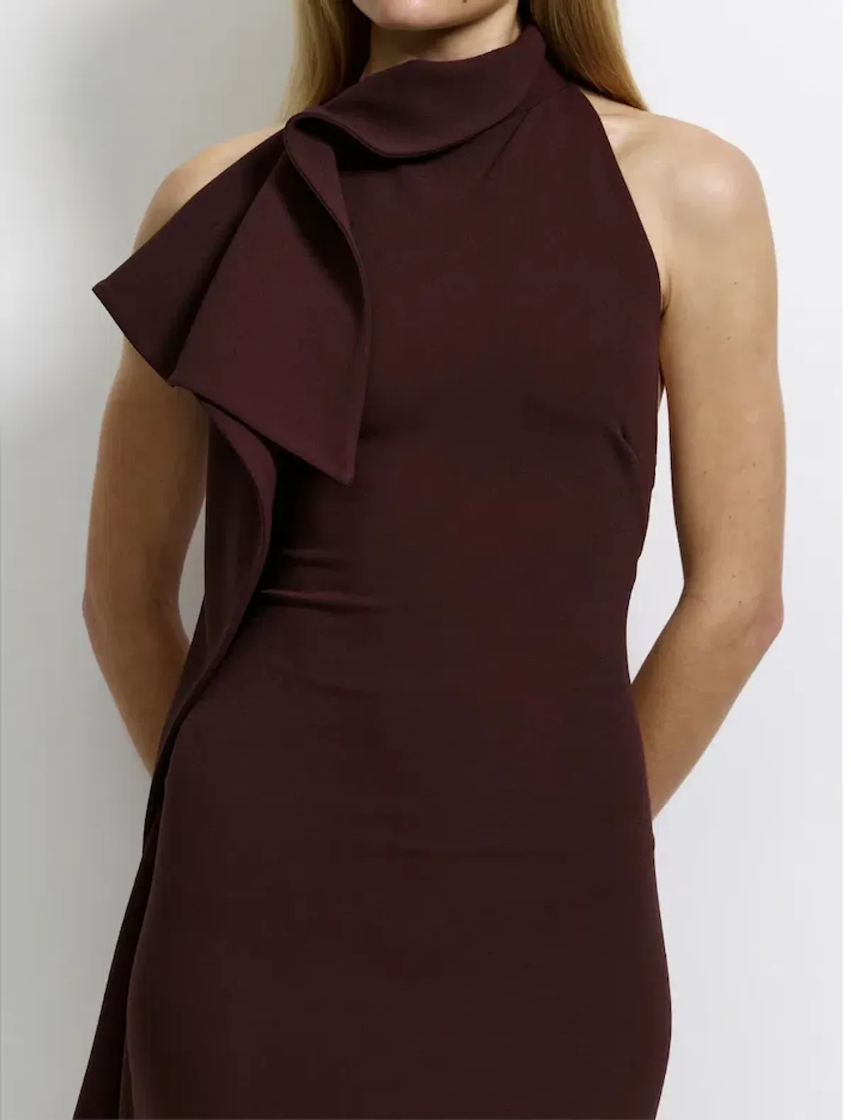 Effie Kats Alessia Gown - Chocolate Plum - Image 4