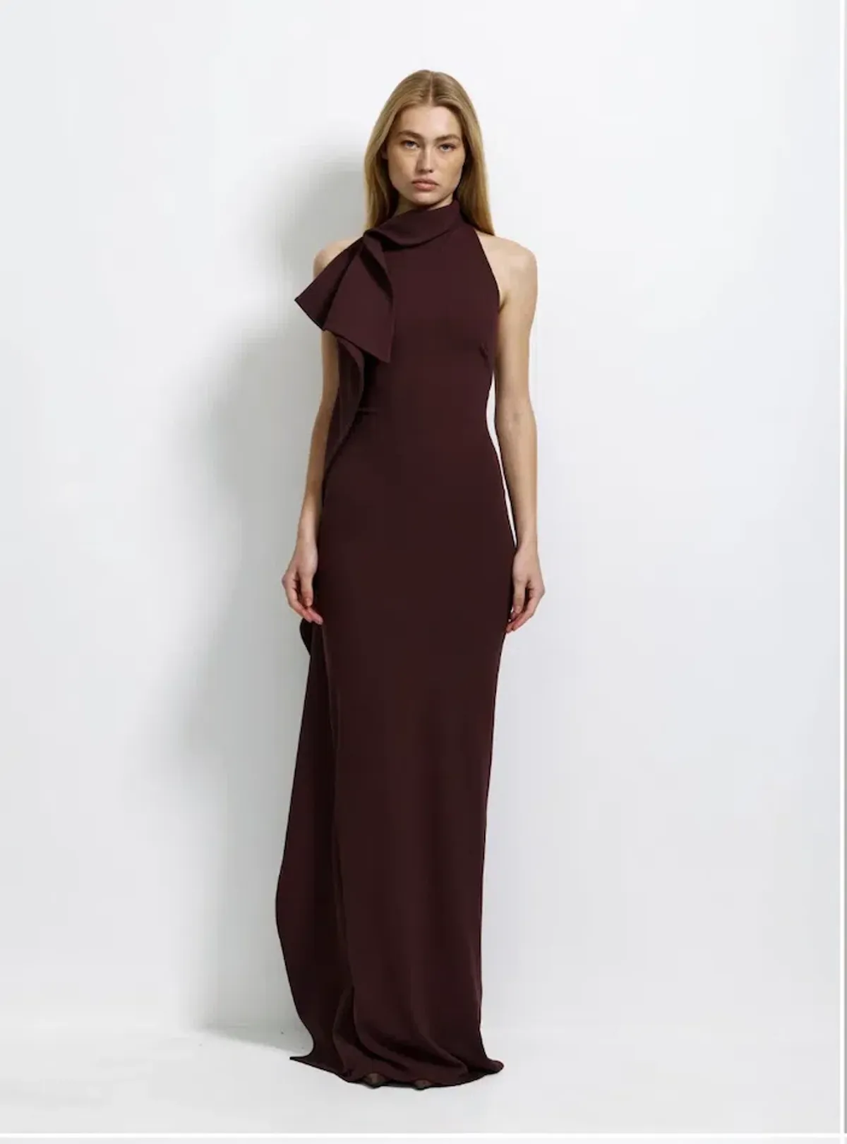 Effie Kats Alessia Gown - Chocolate Plum - Image 1