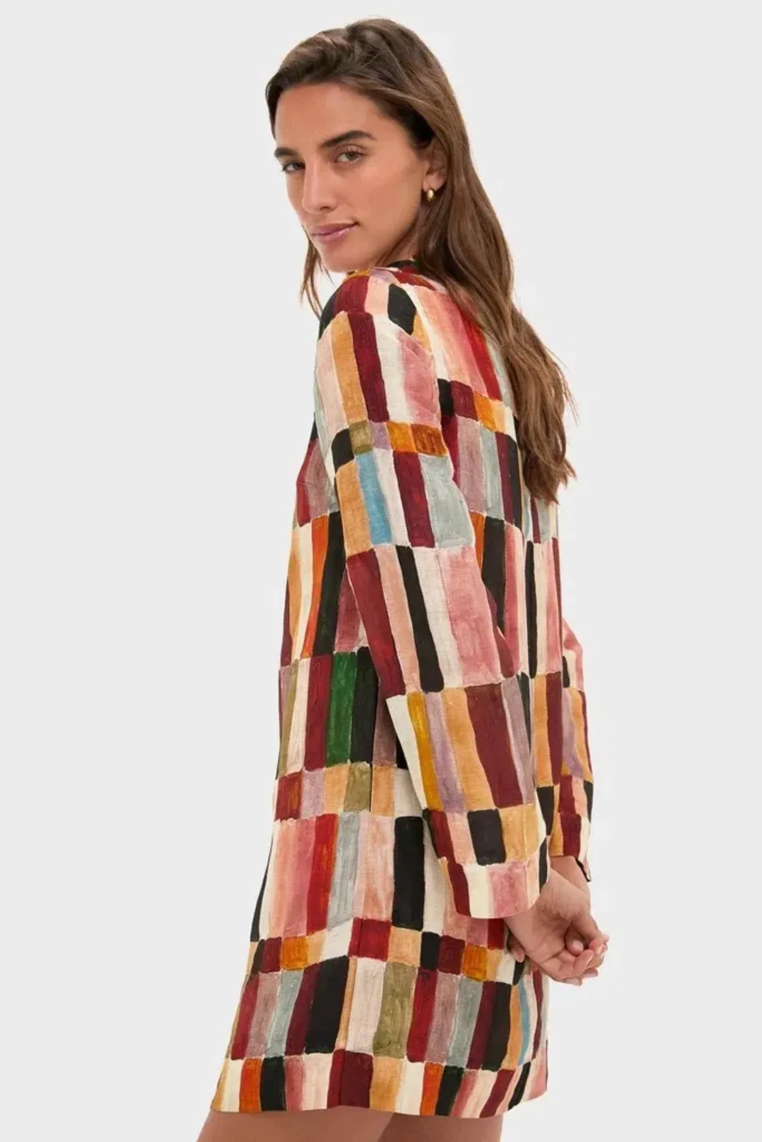 ALEMAIS Marjorelle Mini Dress Multi Size 10 AU for rent on The Volte - main image