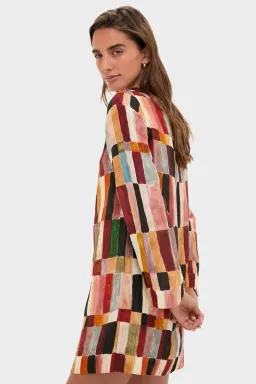 ALEMAIS Marjorelle Mini Dress Multi Size 10 AU for rent on The Volte - image 4