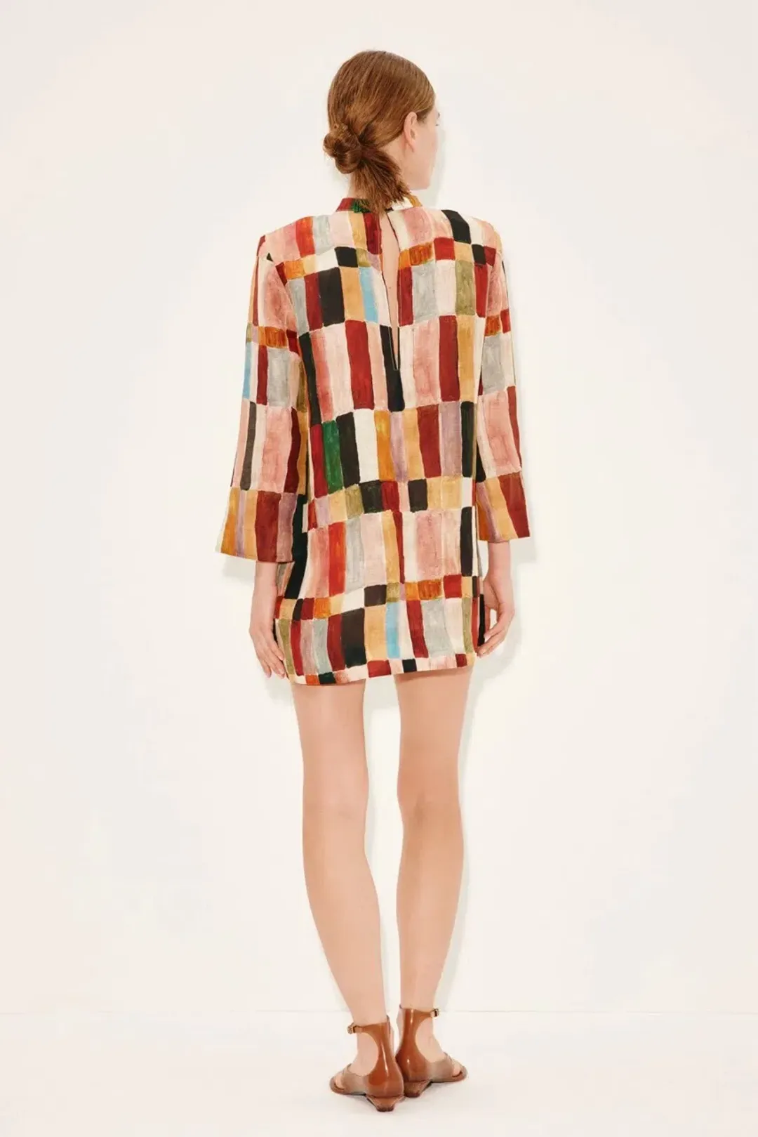 ALEMAIS Marjorelle Mini Dress Multi Size 10 AU for rent on The Volte - main image