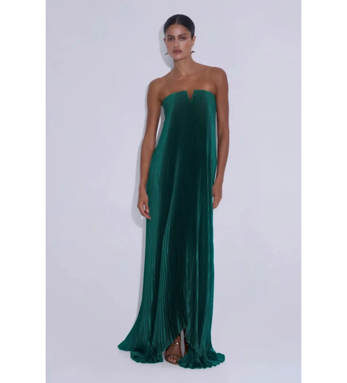 L'Idee Black Tie Gown in Pine Size AU12 for rent on The Volte - main image