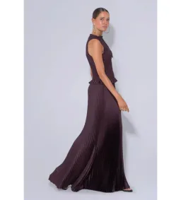 L'Idee Bowery Gown in Mahogany Size AU8 for rent on The Volte - image 2