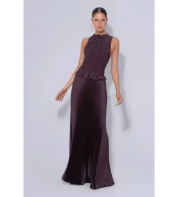 L'Idee Bowery Gown in Mahogany Size AU8 for rent on The Volte - image 1