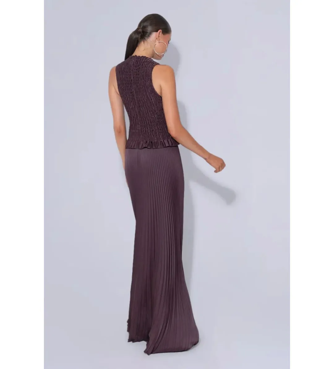 L'Idee Bowery Gown in Mahogany Size AU10 for rent on The Volte - main image