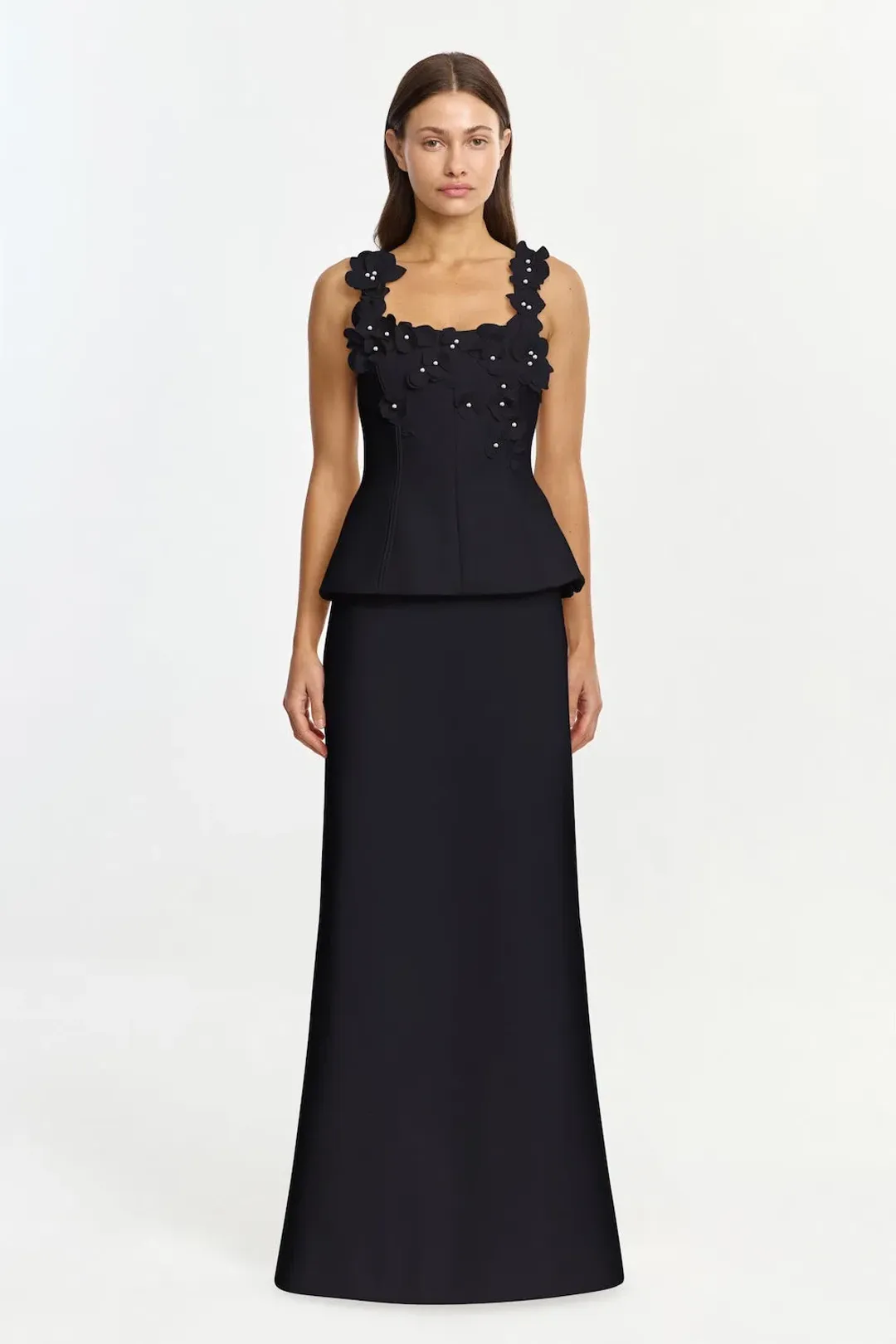 Acler Bunowen Maxi Dress in Black Size AU 12 for rent on The Volte - main image