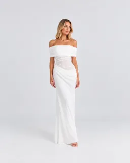 BENNI NICO OFF SHOULDER MAXI for rent on The Volte - image 1