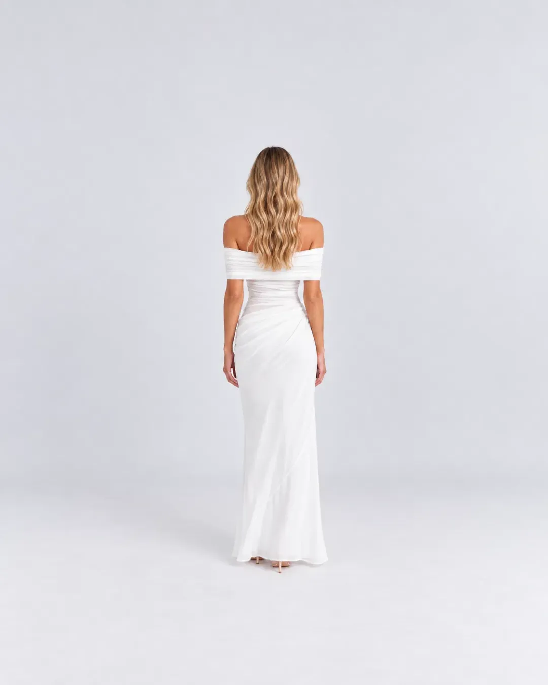 BENNI NICO OFF SHOULDER MAXI for rent on The Volte - main image