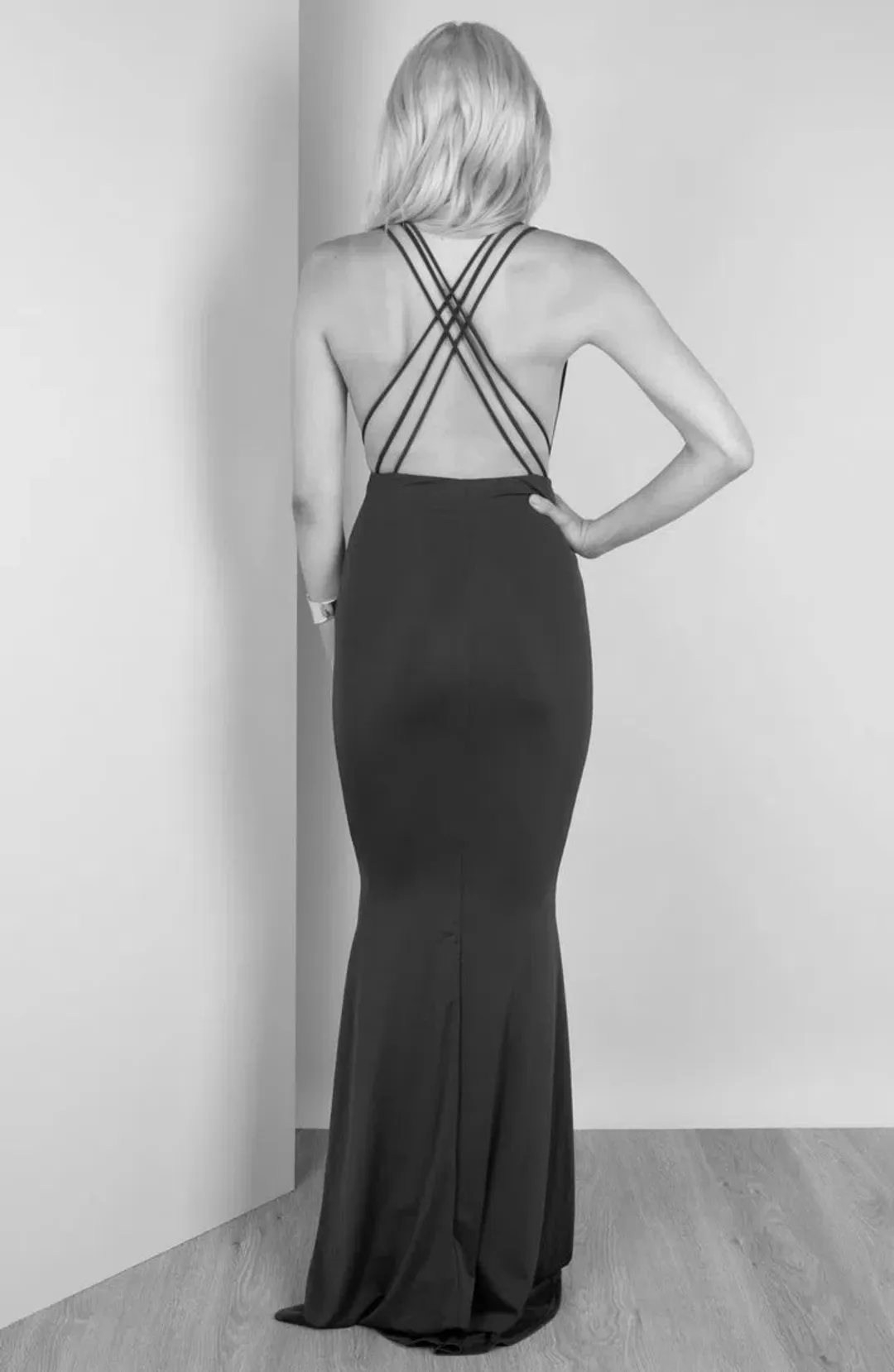 Zachary the Label Venecia Gown Black Size 10 for rent on The Volte - main image
