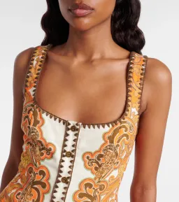 ALEMAIS Delilah Exclusive Mini Dress Orange Size 8 AU for rent on The Volte - image 2