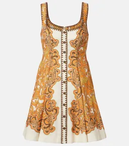 ALEMAIS Delilah Exclusive Mini Dress Orange Size 8 AU for rent on The Volte - image 6