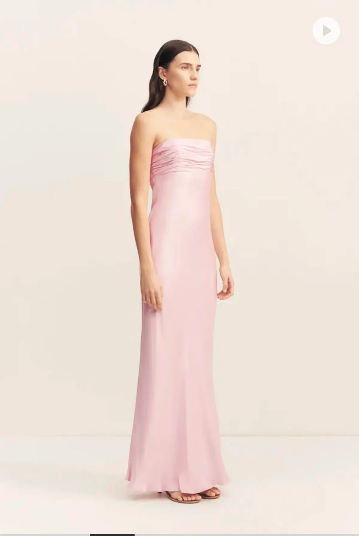 Shona Joy La Lune Ruched Bodice Maxi Dress - Blossom - Image 3