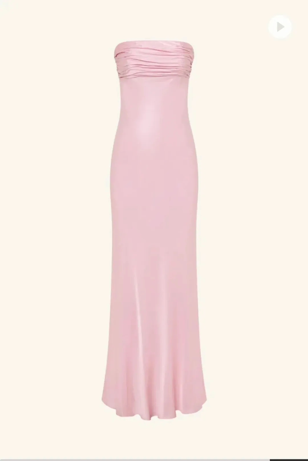 Shona Joy La Lune Ruched Bodice Maxi Dress - Blossom for rent on The Volte - main image