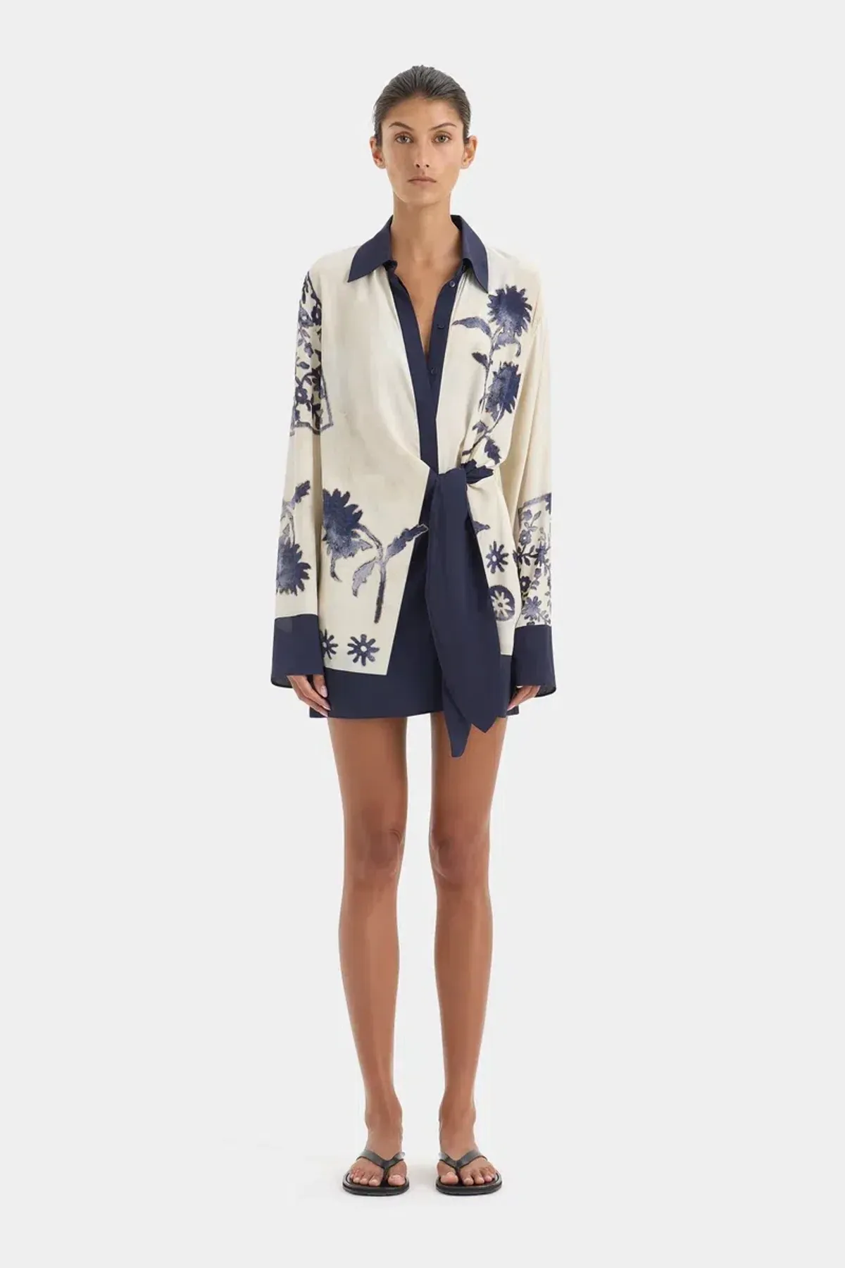 Sir the Label PHILLIPA SHIRT DRESS - Image 1