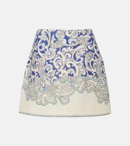 ALEMAIS Delilah Exclusive Shirt & Mini Skirt Set Blue Size 12 AU for rent on The Volte - image 10