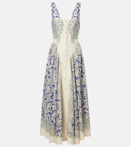 ALEMAIS Delilah Exclusive Midi Dress Blue Size 6 AU for rent on The Volte - image 6