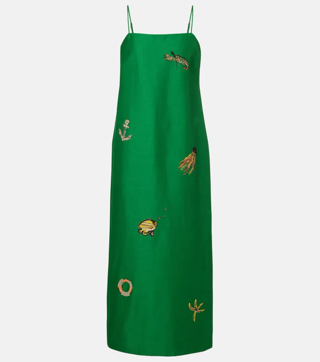 ALEMAIS Olympia Exclusive Maxi Dress Green Size 12 AU for rent on The Volte - main image