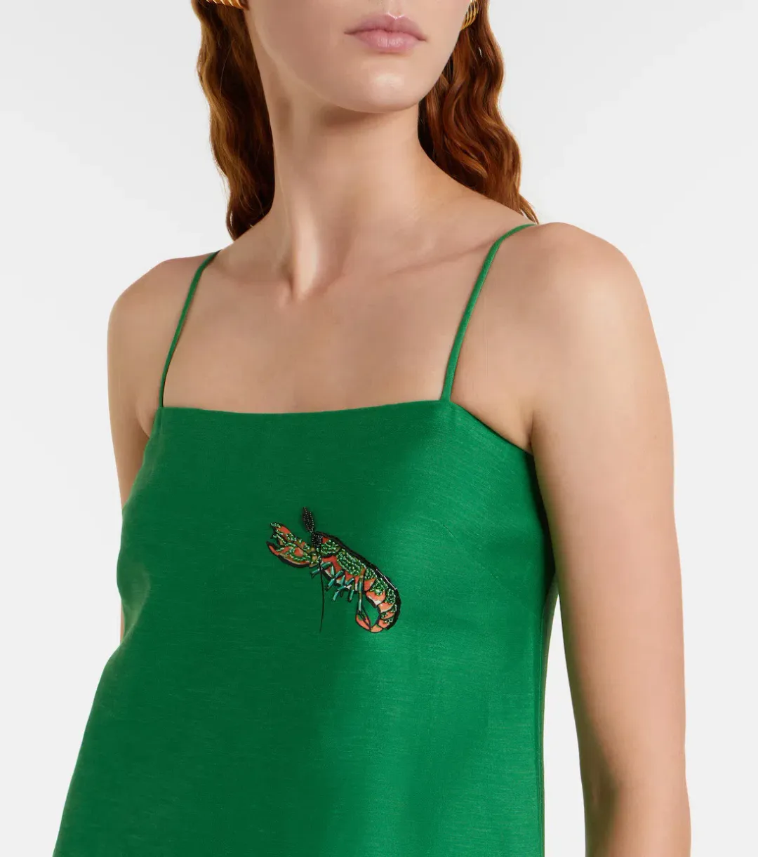 ALEMAIS Olympia Exclusive Maxi Dress Green Size 12 AU for rent on The Volte - main image