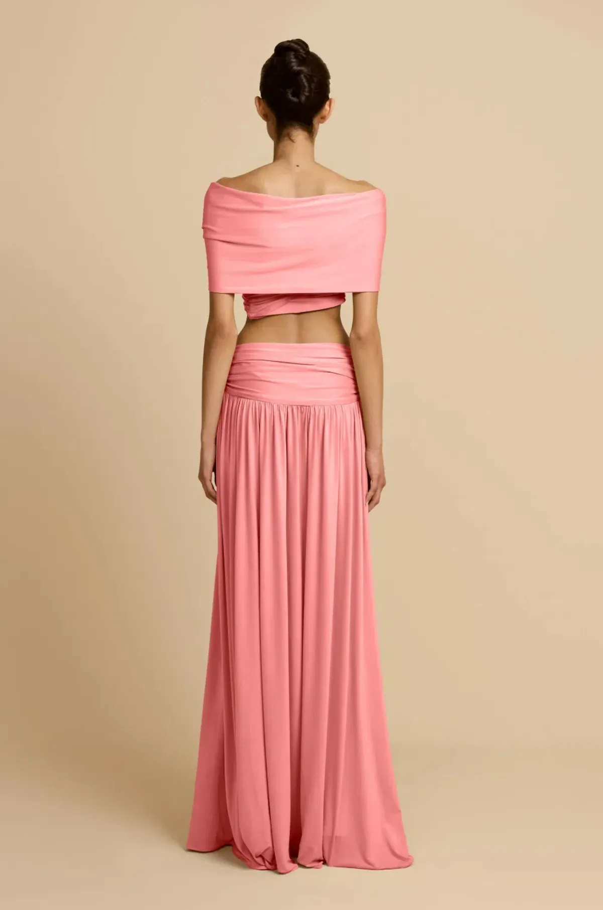 ARCINA ORI ALESSIA TOP & SKIRT SET In DUSTY PINK AU 6 - Image 4