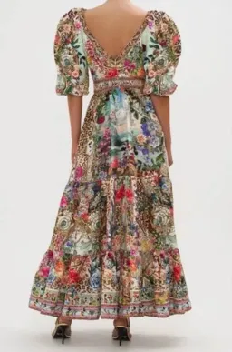 Camilla X Disney Puff Dress size M Mickey Takes A Trip Long for rent on The Volte - image 4