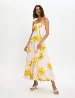 Kivari Francine Strapless Maxi Dress size 8 for rent on The Volte - image 2