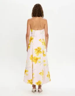 Kivari Francine Strapless Maxi Dress size 8 for rent on The Volte - image 5