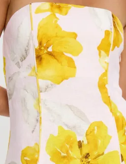 Kivari Francine Strapless Maxi Dress size 8 for rent on The Volte - image 6