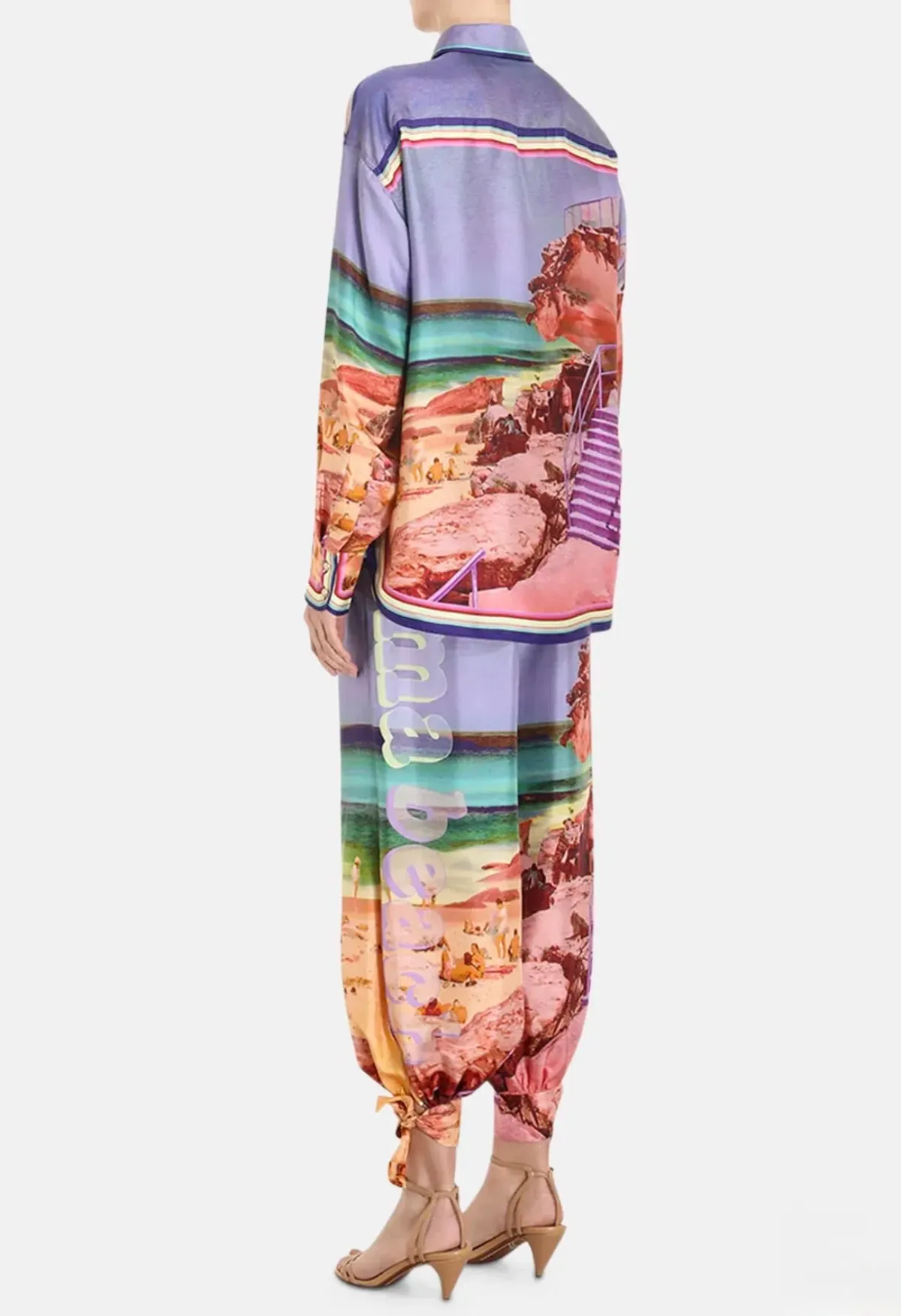 Zimmermann Tama Shirt and Harlem pants size 8/10 - Image 4