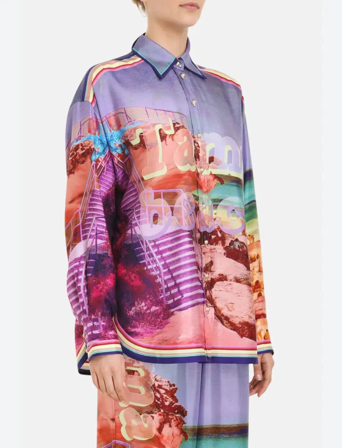 Zimmermann Tama Shirt and Harlem pants size 8/10 - Image 5