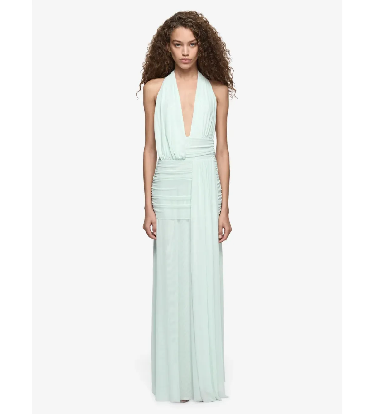 Bec & Bridge Wren Drape Maxi Dress in Spearmint Size 6 - Image 1