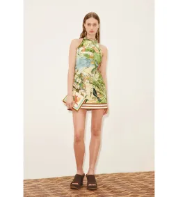 Alemais Toucan Tango Halter Mini Print Size 6 for rent on The Volte - image 1