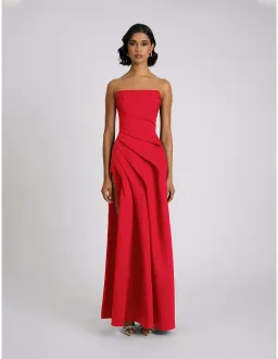 Eliya The Label Deanna Gown Red Size 10 for rent on The Volte - image 1