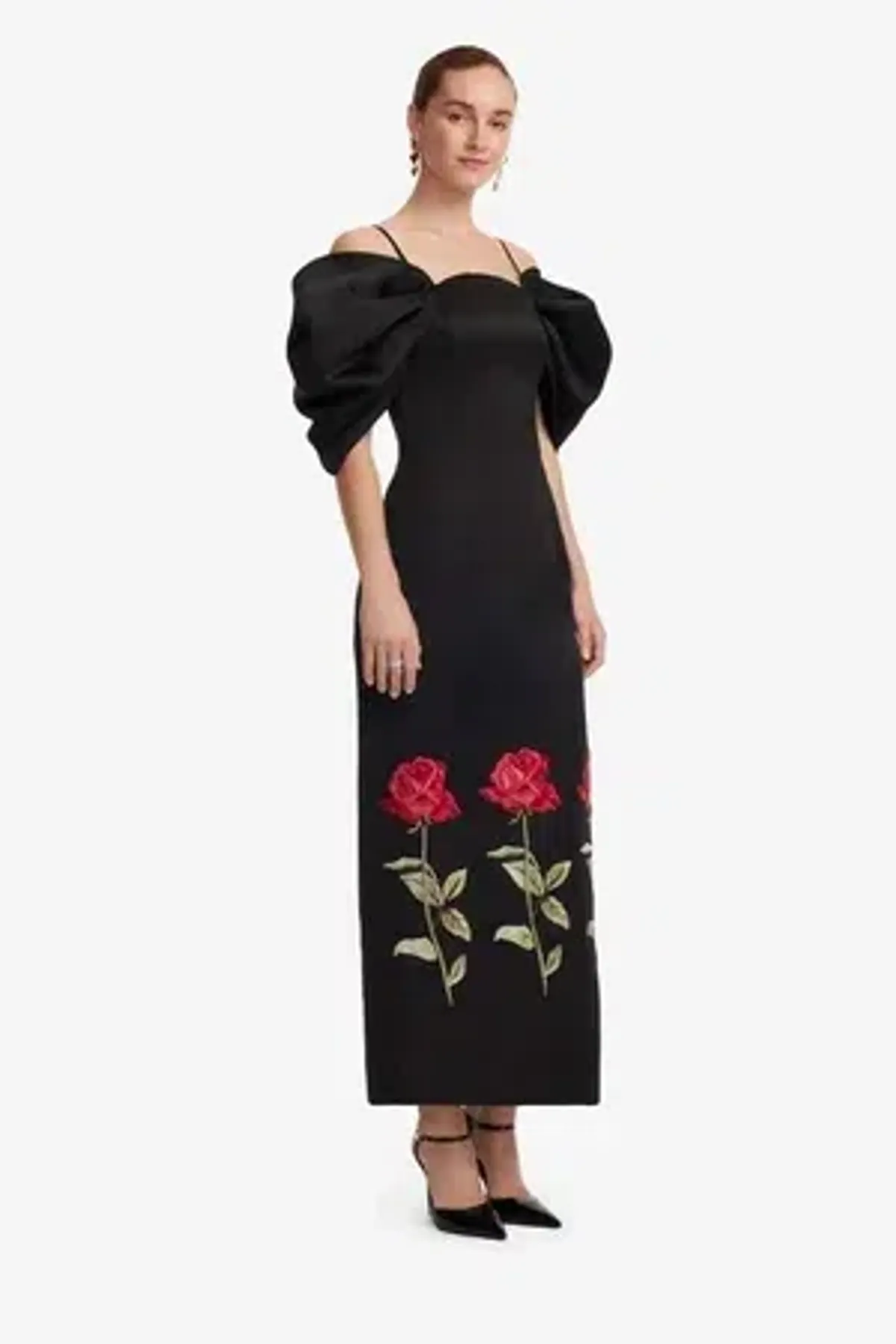 Leo Lin - Arabella Embroided Maxi - Size 16. - Image 2