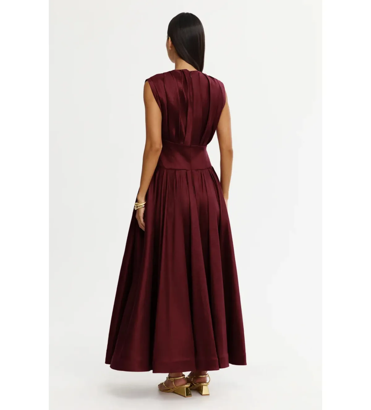 Acler Innoxhill Maxi in Mahogany Size 16 - Image 2