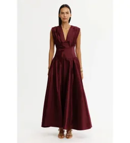 Acler Innoxhill Maxi in Mahogany Size 16 for rent on The Volte - image 1