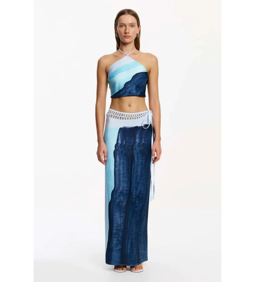 Significant Other Imali Maxi Set in Canvas Print Size 10 for rent on The Volte - main image