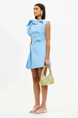Acler - Borras Mini - Bluebell - Size 14 for rent on The Volte - image 2
