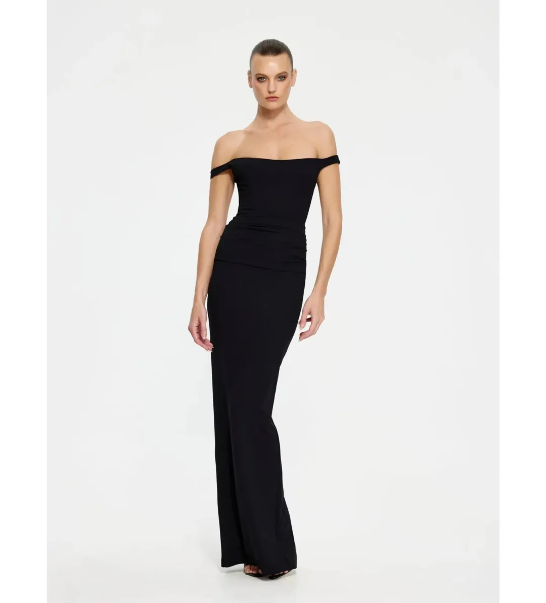 Effie Kats Hayward Maxi Gown Black Size XS / 6 AU for rent on The Volte - main image