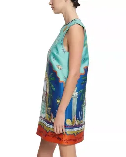 Alemais Surrealist Summer Mini Dress Blue Size 10 AU for rent on The Volte - image 11