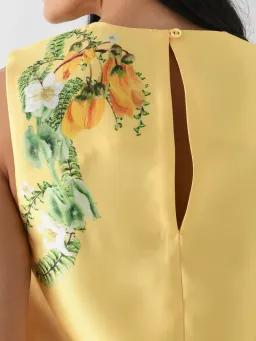 Alemais Sol Mini Dress Lemon Size 10 AU for rent on The Volte - image 6